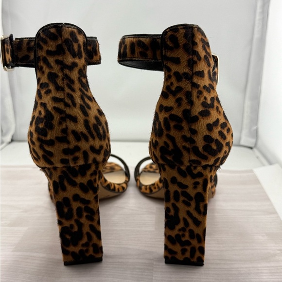Vince Camuto Brown and Black Heeled Sandals - Picture 4 of 6